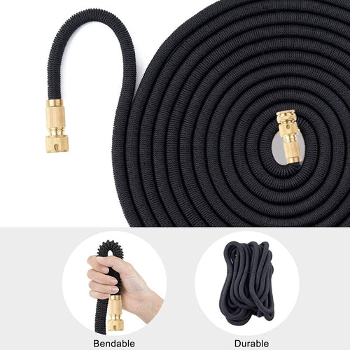 4X Stronger Deluxe Expandable Flexible Garden Hose Water Hose 25, 50,
